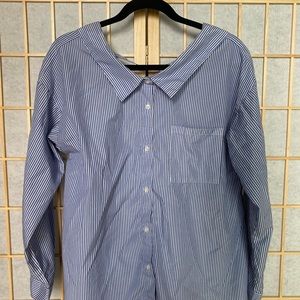 Forever 21 medium sized shirt with white stripes.